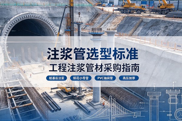开州区注浆管选型标准